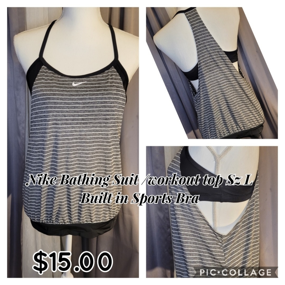 Nike from Gym to Swim Top
